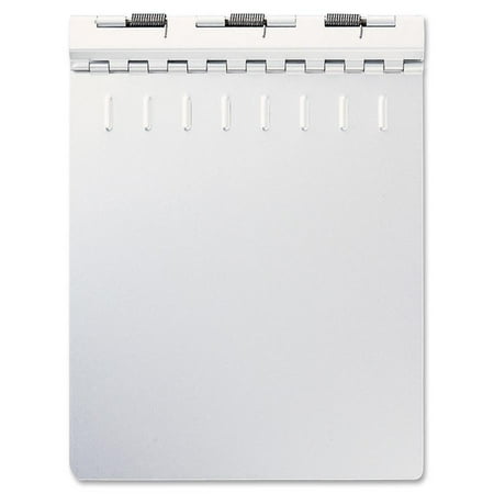skilcraft alum clipboard x11 binder cap spring silver