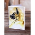 thumbnail image 2 of Fawn Great Dane Greeting Cards and Envelopes Pack of 8, 2 of 2