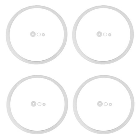 

4X Replacement Silicone Rubber Electric Pressure Cooker Parts Sealing Ring Gasket Home 5-6L