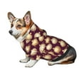 thumbnail image 7 of Gaeub Golden Christmas Balls Print Small Pets Wear Hoodies,Dog Pullover,Cat Apparel,Fashion Pet Clothing,for Small Medium Dogs and Cats-X-Large, 7 of 7