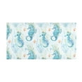thumbnail image 5 of Cute Seahorse Fish Luxury Kitchen Rug Non Slip Bathroom Plush Mat Shaggy Bedroom Carpet 39"x20", 5 of 6