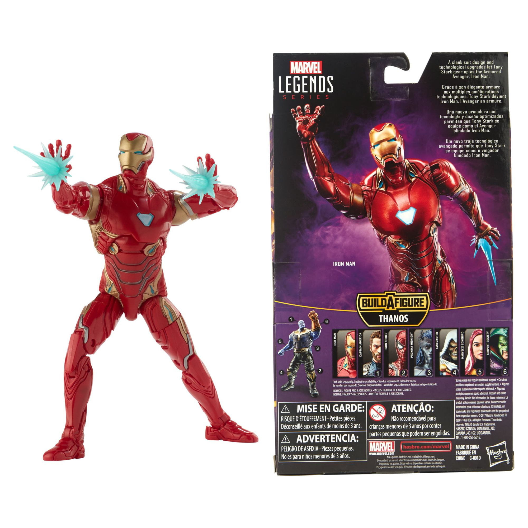 Avengers Marvel Legends Series 6-inch Iron Man