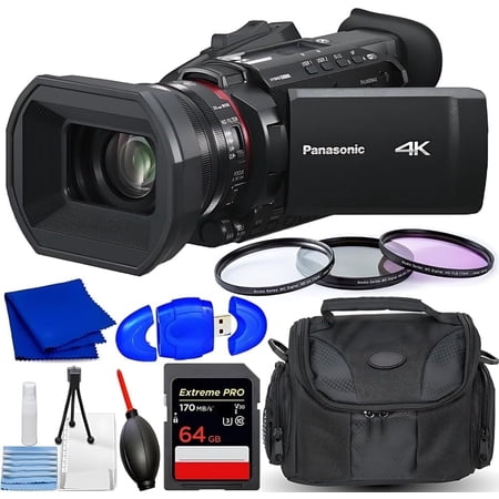 Panasonic HC-X1600 UHD 4K HDMI Camcorder with 24x Zoom
