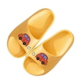 thumbnail image 4 of IVEYRTF Kids Slides Shoes Non Slip Thick Sole Casual Solid Color Home Slippers Bathroom Indoor Summer Comfort Breathable Slide Sandals, 4 of 5