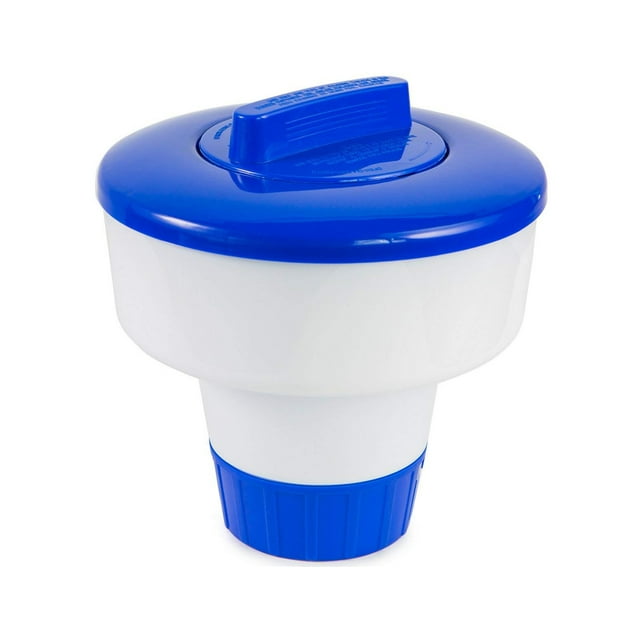 Distributeur de Produits Chimiques Flottant pour Piscine Distributeur de Brome Chlore Support de Comprimés 3 Pouces Flotteur pour Spa Bain à Remous Piscine