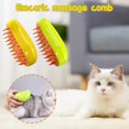 thumbnail image 4 of 3-in-1 cat steam brush, self-cleaning steam cat brush, cat steam brush massage, 4 of 5