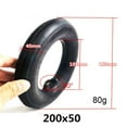 thumbnail image 1 of Thicken Inner Tube 200X50 Bent Valve Fits Electric Scooter 200 X 50 Tyre Wheel, 1 of 9