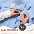 thumbnail image 5 of Uxcell Natural Shell Buttons [50pcs] - 20mm 2 Hole Mother of Pearl Sewing Craft Buttons for Shirt Sewing & DIY Crafts Decoration - [Golden Yellow], 5 of 6