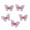 Pink orange butterfl, variant on Pack Of 5 Butterfly Hair Clip For Women Girl Hair Accessories Side Barrettes For Parties Proms School Event Wear