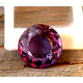 thumbnail image 2 of Color Changing 17.20 Ct Certified Round Cut Natural Alexandrite Loose Gemstone, 2 of 2