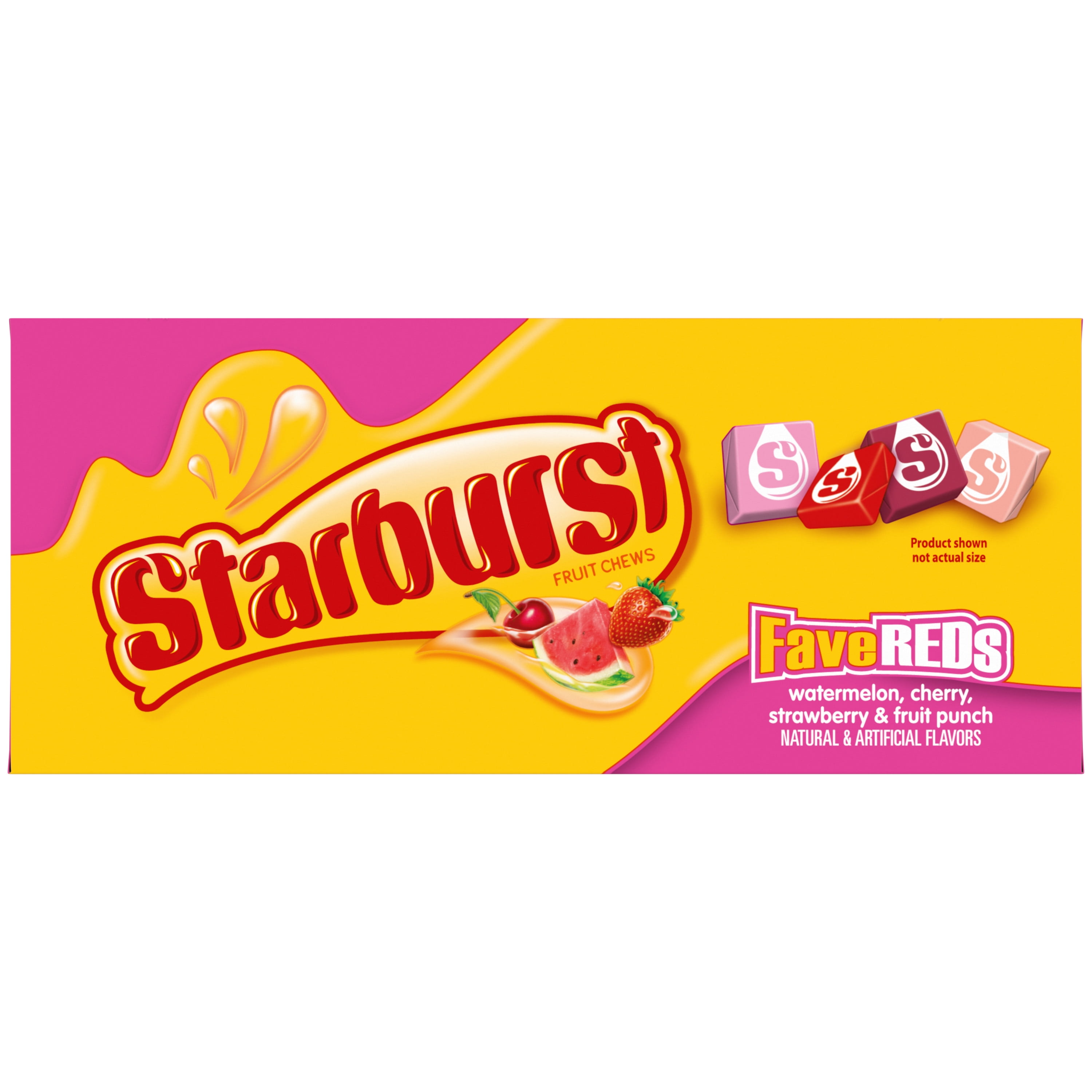 Starburst FaveReds Chewy Candy - 24 Ct Bulk Box