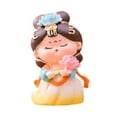 thumbnail image 4 of Elodie Statue de Dame Tang en Résine pour Décoration Intérieure Multifonction avec Lotus, 4 of 8