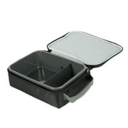 Arctic Zone Expandable Upright HardBody® Lunch Box with Microban® Protected Easy Clean Lining, Black and Red