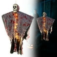 thumbnail image 2 of HUASHENG Halloween Hanging Decorations Outdoor Props Hanging Decorations Heads Skeleton Decorations House Decorations, 2 of 8