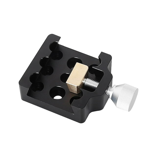 Base de montaje del adaptador del telescopio/accesorios profesionales portátiles para astrofotografía para cabeza ecuatorial/placa de barra de riel