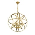 thumbnail image 6 of Z-Lite Aranya 6 Light Pendant in Bronze, 6 of 7