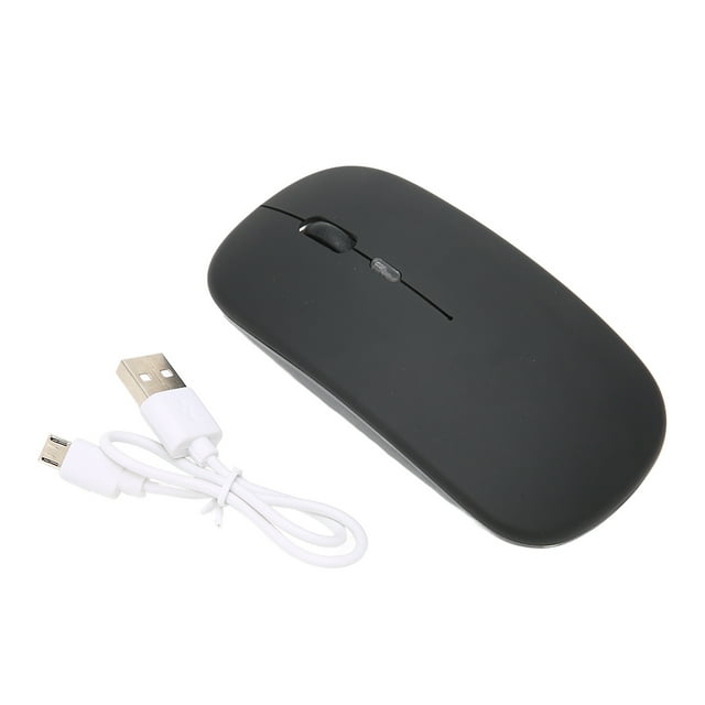 Gaming Mouse, Ultrathin 2.4G Mouse Color Backlight Mute 1600DPI 7 Different Colors ABS Material for Laptop for Office for Computer Rose Gold,Gold,White,Black,Dark Gray,Silver