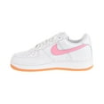 thumbnail image 4 of Men's Nike Air Force 1 Low Retro White/Pink-Gum Yellow (DM0576 101) - 13, 4 of 6