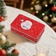 thumbnail image 2 of Latas de galletas navideñas para regalar y contenedores de galletas, recipientes cuadrados para hornear y dulces navideños para pastelerías, galletas, bocadillos, chocolate, caja de dulces de metal v, 2 of 6