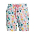 Men's & Big Men's Novelty Swim Trunks with UPF 50+, 7" Inseam