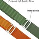 thumbnail image 4 of CNAGAIN Alpine loop Correa Para app le watch band 49mm 45mm 41mm 44mm 40mm Nylon De Reloj Pulsera Cinturón i series 3 5 SE 6 7 8 Ultra, 4 of 4