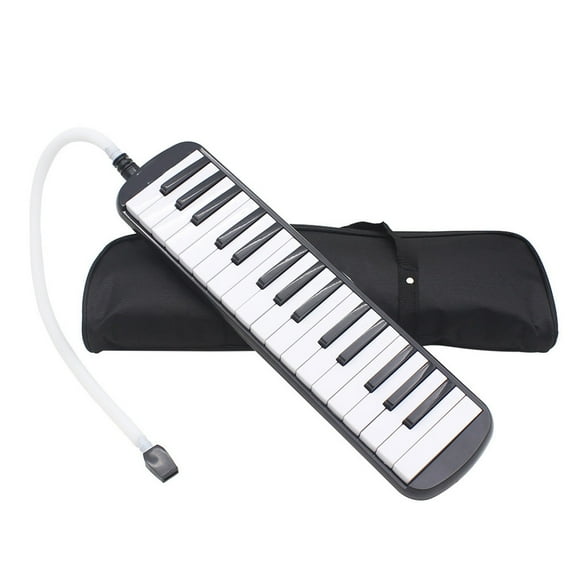 Teclado Musical Soidarity profesional armónica de Piano con bolsa de transporte Negro