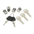 thumbnail image 2 of Dickly Car Roof Rack Lock Core Kit with Key Fixed Lock Cylinders for Bike Rack Type B, 2 of 9