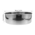 thumbnail image 2 of Raindrops 2Pcs Stainless Steel Round Cotton Candy Machine Basin Commercial Grade Replacement Accessory Plated Silver, 2 of 8
