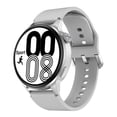 thumbnail image 1 of Reloj Inteligente Fralugio Dt4+ De Lujo Silicon Nfc Fhd Plata Lujo, 1 of 5