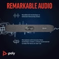 thumbnail image 5 of Barra de videoconferencia Poly Studio R30 4K (Plantronics): cámara, micrófono y altavoz para salas pequeñas; encuadre automático de la cámara; tecnología de reducción de ruido; compatible con Teams, G, 5 of 5
