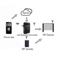 thumbnail image 4 of 2025 New WiFi 280MHz-868MHz WiFi to RF Converter Fixed Code and Rolling Code Garage Door Remote Control, 4 of 5