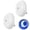 Blue, variant on Hesxuno 2PC Light-controlled Night Light Plug-in Suitable for Corridors Stairs Bathrooms and Kitchens