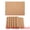 Khaki, variant on Unique Bargains 6pcs Faux Leather Table Mats for Kitchen Khaki 16.9"x11.8"