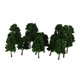 thumbnail image 2 of 16pcs árboles modelo ferrocarril paisaje paisaje 1: 100 200 CUTICAT Paisaje del tren, 2 of 8