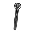 thumbnail image 2 of Accesorios de cocina Clip de cocina Diseño hueco Clip de comida de metal resistente con forma de balón de fútbol para acampar, la parrilla, , Negro, 2 of 8