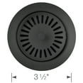 thumbnail image 2 of Color-Coordinated Metal Disposal Flange - Anthracite, 2 of 3
