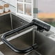thumbnail image 2 of Black Folding Kitchen Faucet Folding Kitchen Faucet With 2 Choice Of Jets Under Window Kitchen Mixer Tap, Black, 29 * 22cm, 2 of 5