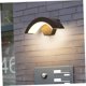 thumbnail image 5 of Aplique de pared moderno de 24 W con forma de arco para exteriores, aplique de pared para exteriores 【Impermeable y resistente a la intemperie】: Nuestra luz de porche para exteriores es impe, 5 of 5