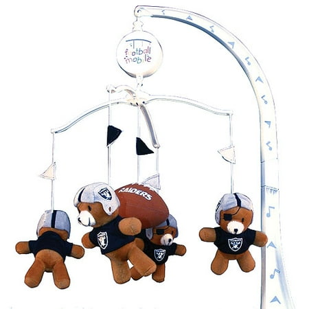 Oakland Raiders Crib Mobile