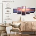 thumbnail image 5 of Elephant Stock Great Smoky Mountain Scenery Wall Art - Horizontal Multi Panel Canvas - Living Room Wall Decor - Nature Multi Panel - Gray And Beige Decor - 80" x 36", 5 of 8