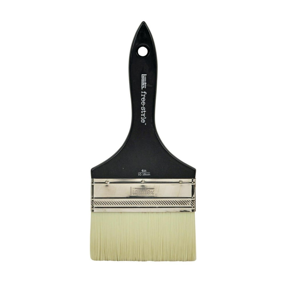 Liquitex Freestyle Large Scale Brush, Short Handle, Broad Flat/Varnish