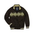 thumbnail image 1 of Chaqueta deportiva Ecko Unltd. Argyle con Cremallera completa para hombre marrón pequeña, 1 of 2