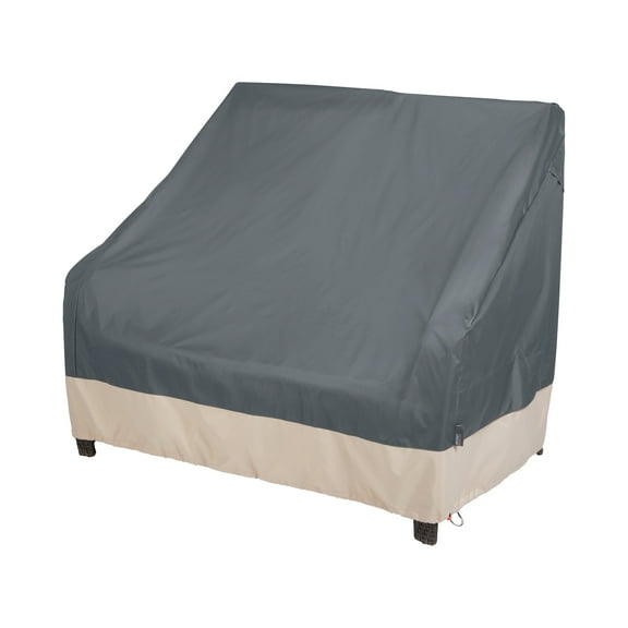 Modern Leisure Renaissance Ultralite Patio Loveseat Cover, 66"L x 40"W x 39"H, Gray