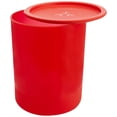 thumbnail image 2 of Signoraware Center Press Container, 2 Litres, Set of 1, Deep Red, 2 of 2