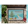 thumbnail image 3 of Carolines Treasures CK4499JMAT Cockatoo Merry Christmas Door Mat Indoor Rug or Outdoor Welcome Mat 24x36 Doormat  36"L x, 3 of 4