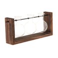 thumbnail image 3 of Macetero De Cristal Para Terrario Con Soporte De Madera, Montable En La Pared Para Oficina De Mesa mayimx Jarrón de terrario, 3 of 9