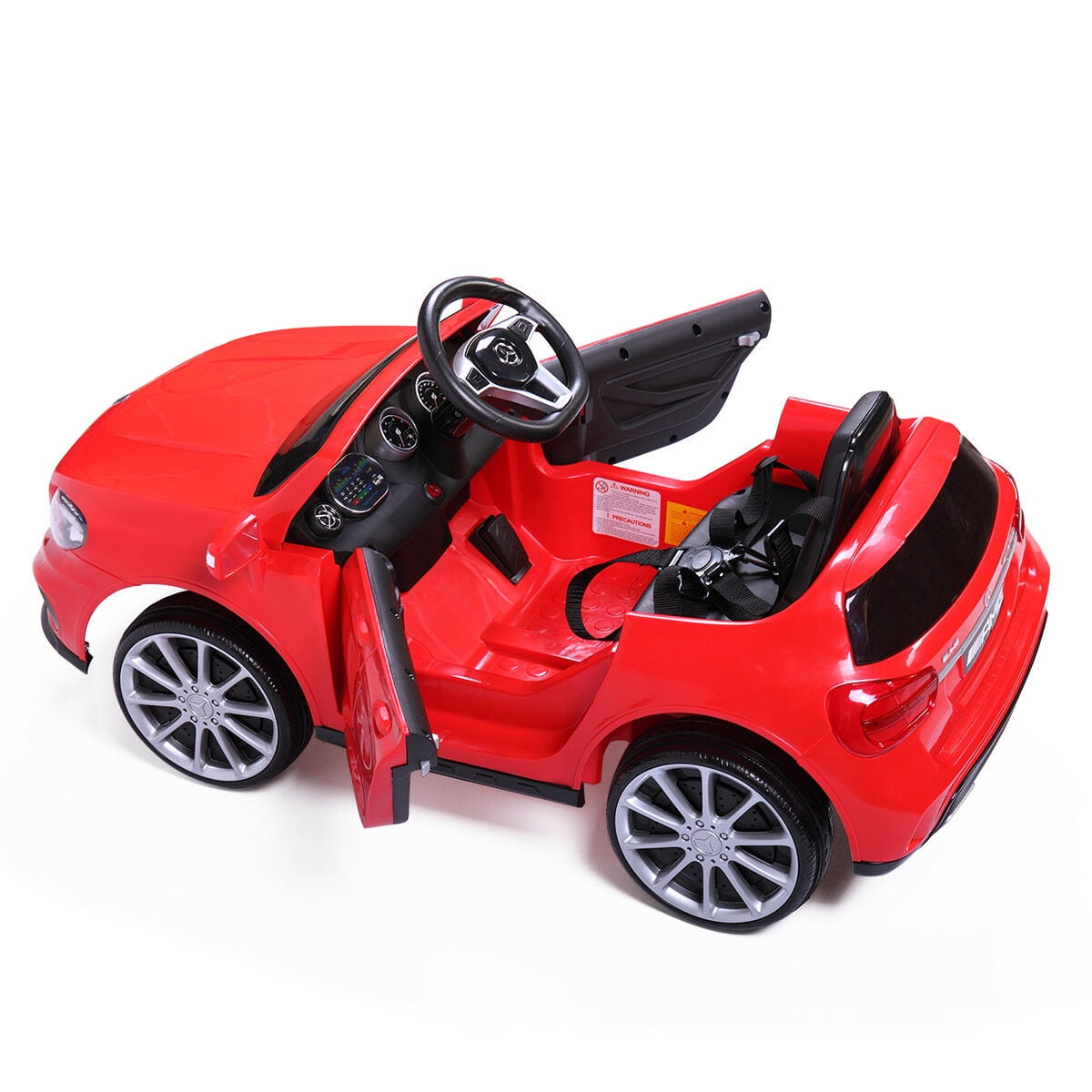 CIPACHO 6V Ride on Car with Parental Remote Control, Battery-Powered Ride on Toys for Boys Girls with MP3 Opening Doors, Red CIPACHO 6V Ride on Car with Parental Remote Control, Battery-Powered Ride on Toys for Boys Girls with MP3 Opening Doors, Red