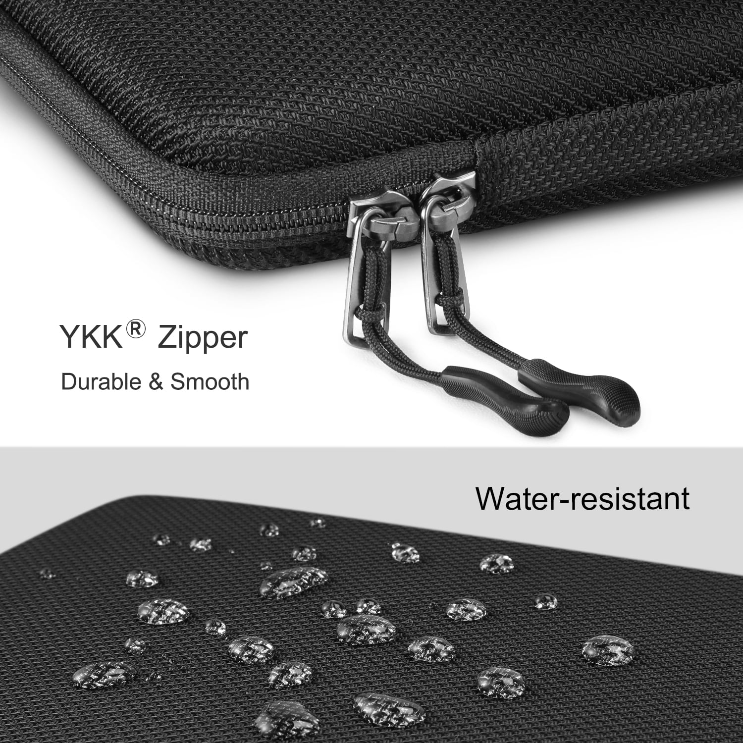 Fintie 13-14 inch Hard Laptop Sleeve Case for MacBook Neo (A18 Pro), Macbook Air 13-in M5/ M4 /M3/M2/M1, MacBook Pro 14-in M4/M3/M2/M1, Shockproof EVA Carrying Bag, Black