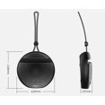 thumbnail image 5 of Haut-parleurs Portables Étanches avec Caisson de Basses HD, Micro Intégré, Haut-Parleur de Voyage Compact Sans Fil pour la Douche, les Sports, la Piscine, la Plage, la Randonnée et le Camping, Noir, 5 of 5