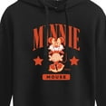 thumbnail image 3 of Disney - Minnie Mouse Collegiate - Juniors Cropped Pullover Hoodie, 3 of 5